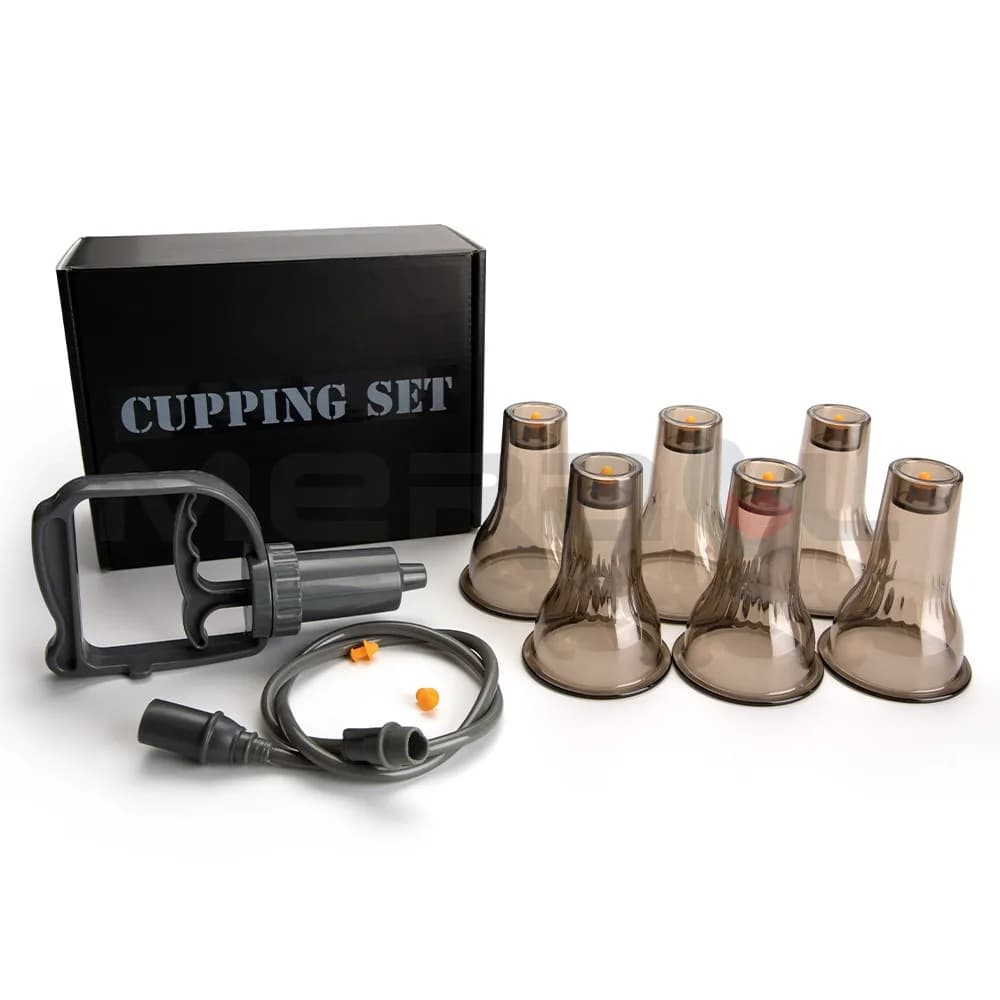 Set di terapia con coppettazione portatile Set di coppettazione sottovuoto Massaggio con ventosa Barattoli per fisioterapia Anticellulite Massaggiatore per il corpo del salone di bellezza