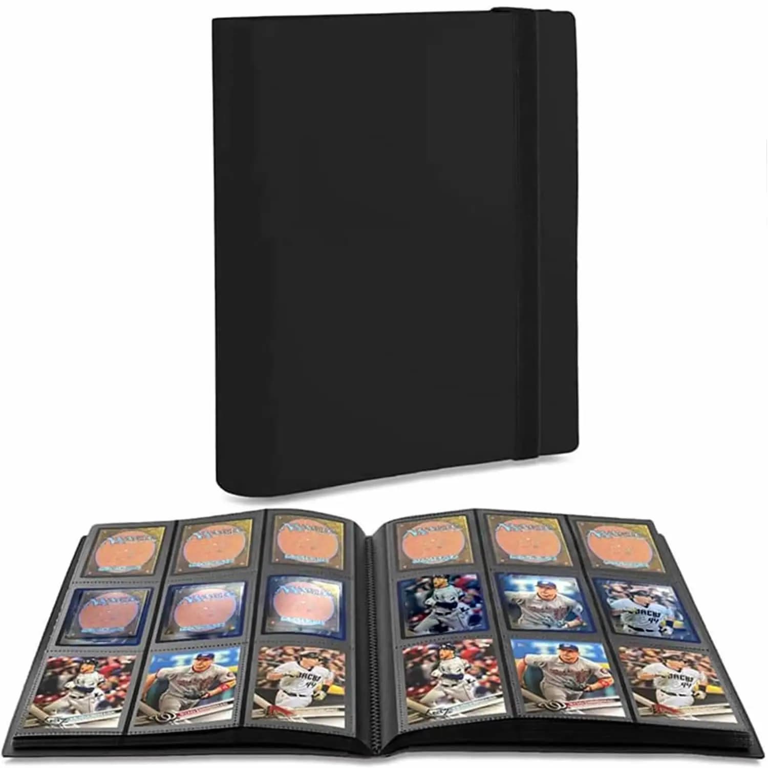 160/360 Cards Capacity Pocket Holder Binders Albums For Pokemon Yugioh Baseball Football Sports Game Card Book Sleeve Binder Toy