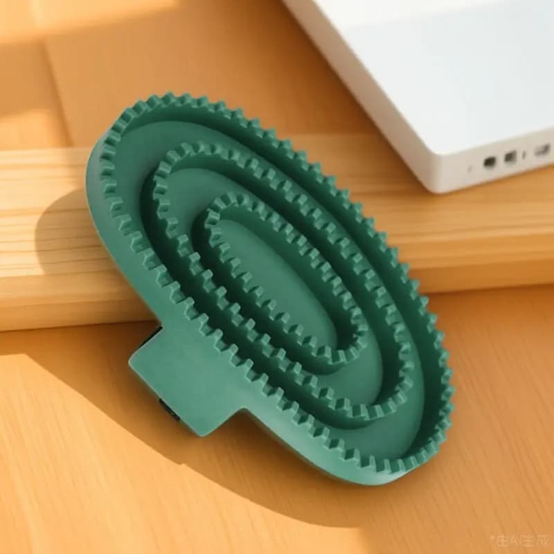Pet Cleaning Massage Glove Ergonomic Non-Slip Grip Bath Brush Dog Cat Grooming Massager Shedding Removal Bathing Tool