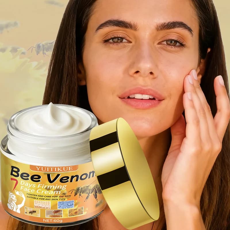 Bee Venom Raxing Face Cream from 7 days 60 g - Light and breathable hydration, not greasy, evende skin tone, firm and lifts skin