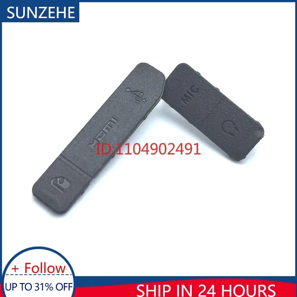 New for Nikon Z6III Z63 Z6 Mark III USB HDMI DC IN/VIDEO OUT Rubber Door Bottom Cover Digital Camera Repair Part