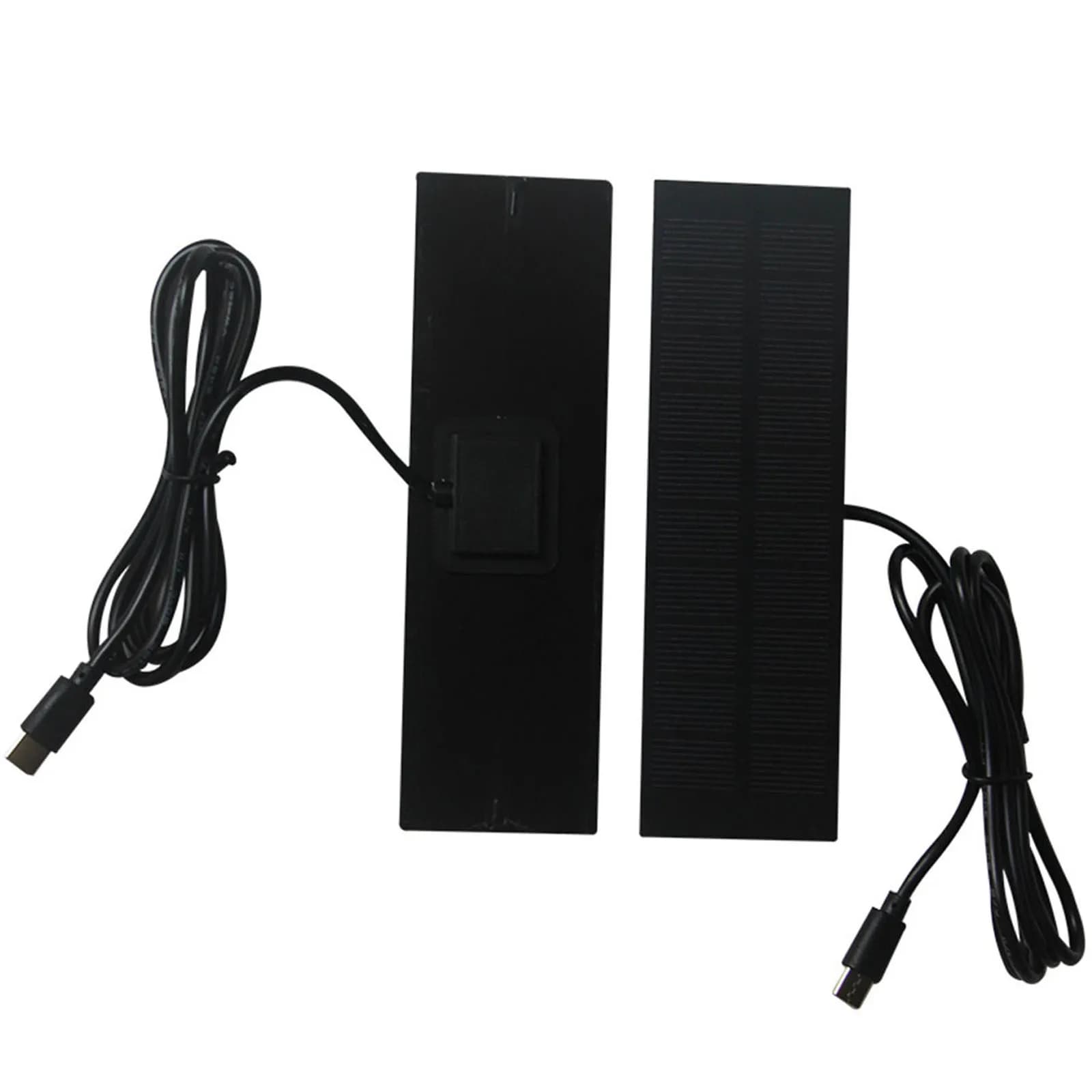 Pannello Solare di Ricarica 1W 5V Leggero e Portatile, Caricabatterie Solare per Sistema di Alimentazione di Emergenza per Telefoni Cellulari, Batterie, Luci e Tende