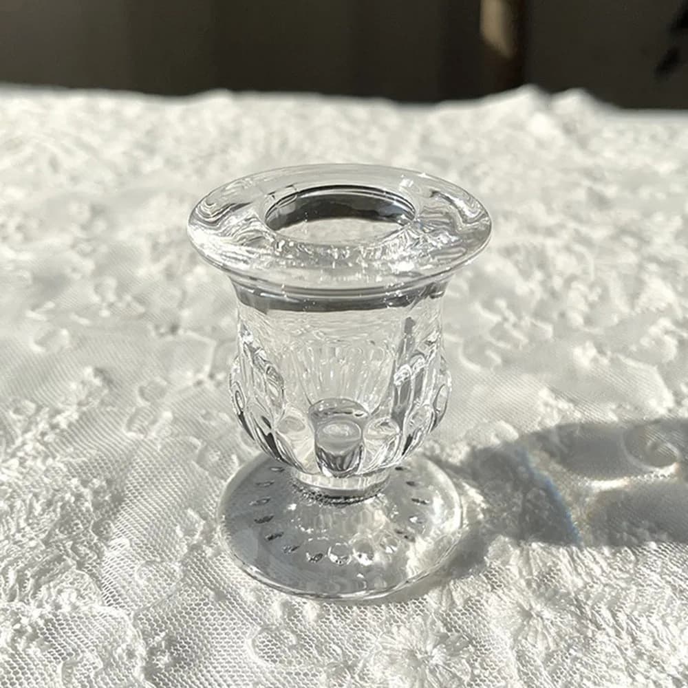 Base in Vetro per Sfera di Cristallo, Supporto Trasparente per Sfera di Vetro, Accessori per Fotografia, Espositore per Sfera di Cristallo per Decorazione Casa