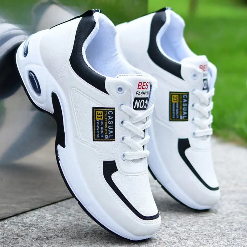 Nuovi uomini scarpe da corsa scarpe da ginnastica con cuscino d'aria traspirante uomo scarpe da passeggio stringate da esterno scarpe sportive da uomo antiscivolo Tenis Masculino