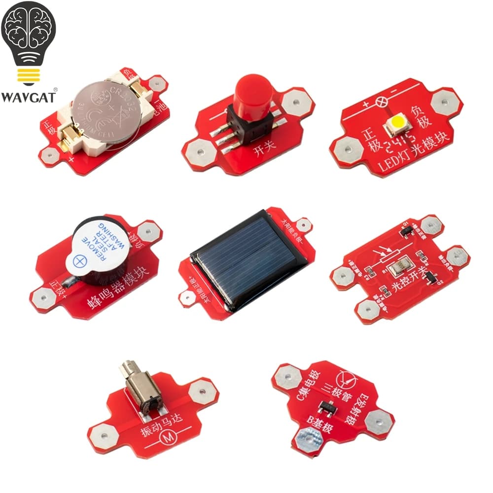 Junior Scienza e produzione artistica Concorso creativo Circuito cartaceo Modello Assemblaggio Puzzle Modulo parti giocattolo