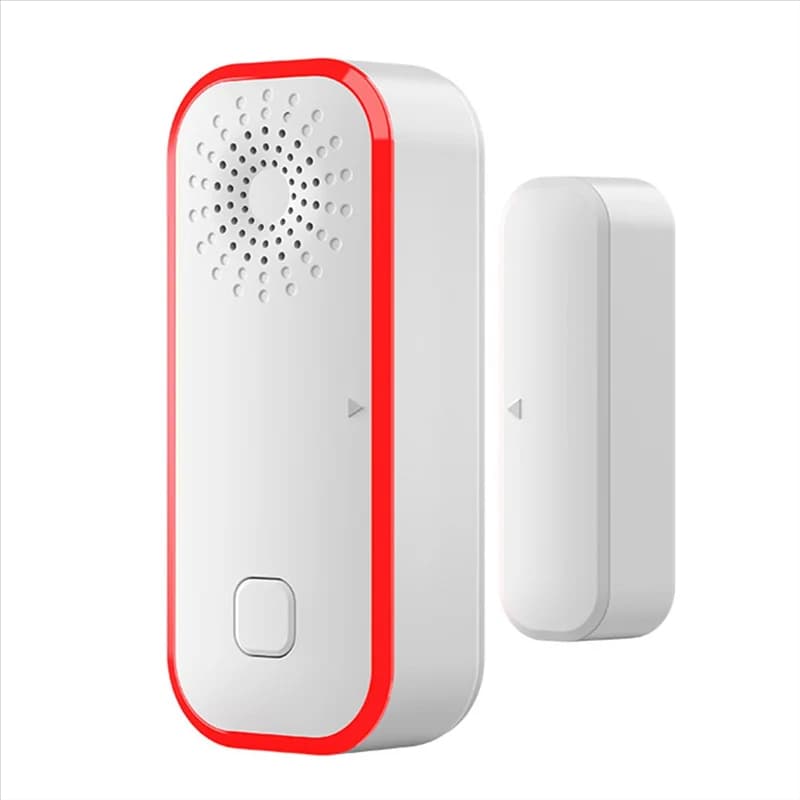 【PROMZIONE】Rilevatore di porte e finestre WiFi con sirena da 100 dB e sensore magnetico Tuya APP Sistema di allarme remoto Dispositivo di allarme di sicurezza domestica