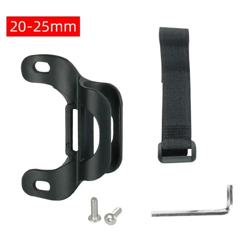 Supporto per pompa da bicicletta Clip di fissaggio per pompa portatile Staffa per gonfiatore per bici Fissaggio per gonfiatore per pompa a clip fissa Accessori per biciclette