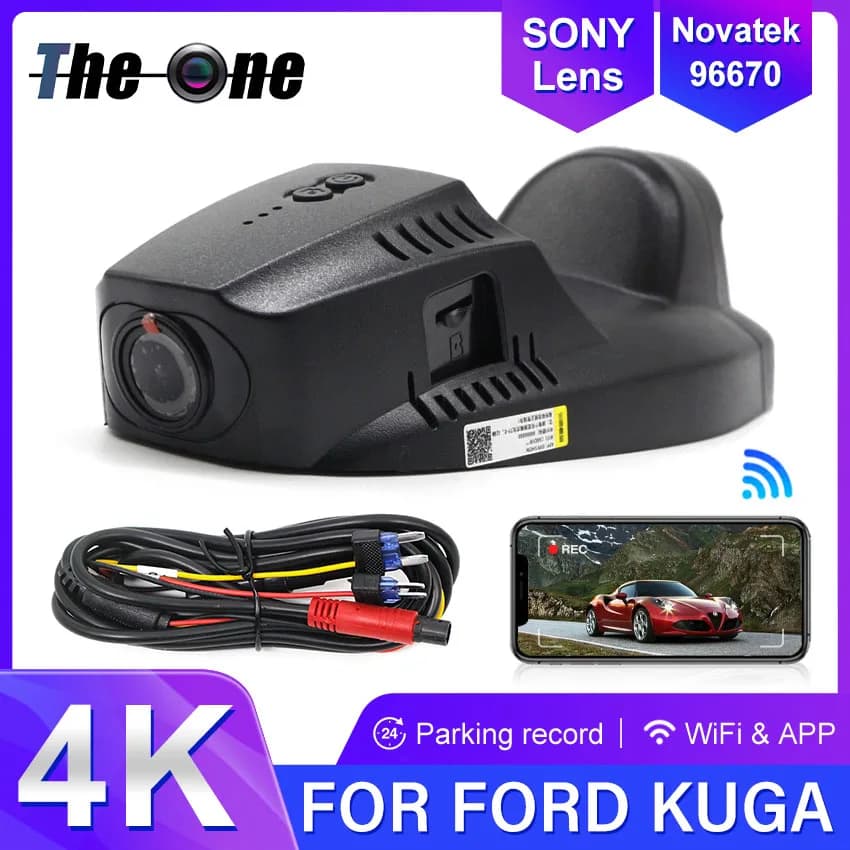 Nuovo HD Auto Dvr Dash Cam Macchina Fotografica Per Ford Kuga mk2 mk3 Per Ford Escape mk2 mk3 2012 2013 2014 2015 2016 2017 2018 2019 2020 2021