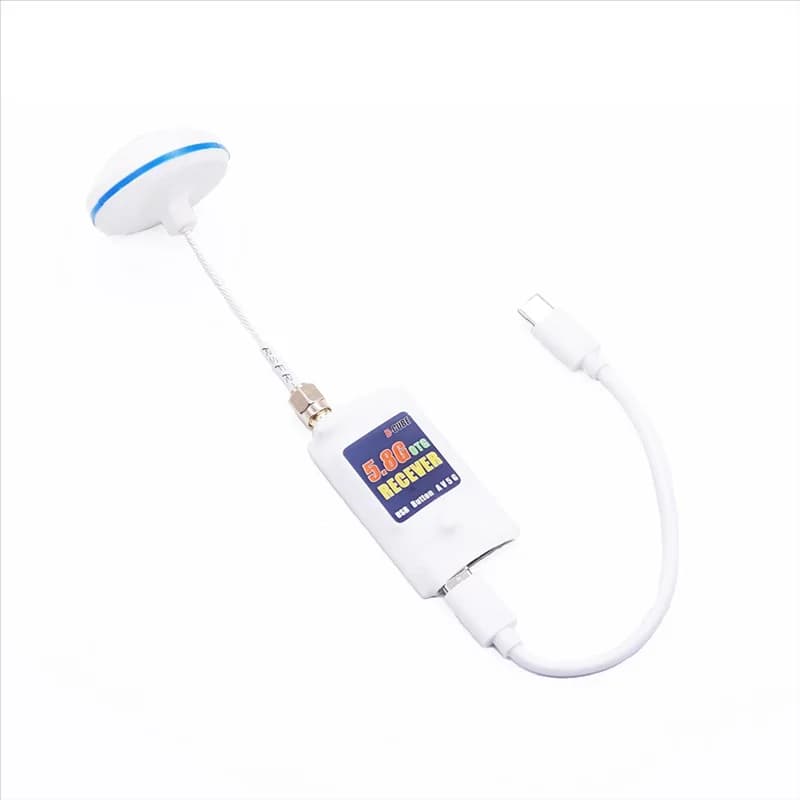 AT82-Per aereo RC a lungo raggio FPV Drone compatibile VTX OTG ricevitore 5.8G 150CH canale FPV ricevitore video