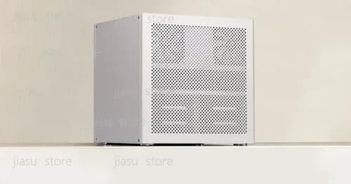 Chassis NAS a 6 alloggiamenti per schede ATX, alimentatore di grandi dimensioni, MATX, PCIe full-height, Heiqunhui AIO, servizio di archiviazione file.