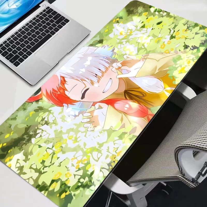 Mouse Mat for Girl Kawaii Anime One Piece Game Mat Uta Play Mouse Mat Computer and Office Computer Keyboard