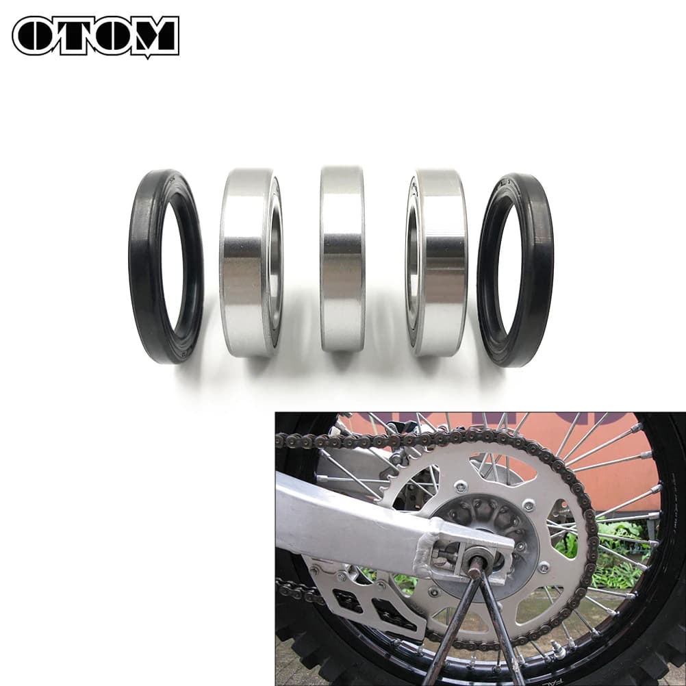 OTOM mozzo ruota posteriore per bicicletta cuscinetto speciale Kit paraolio cuscinetto-sfera per KAWASAKI 125 250 450 KX KXF KLX-R Motocross moto
