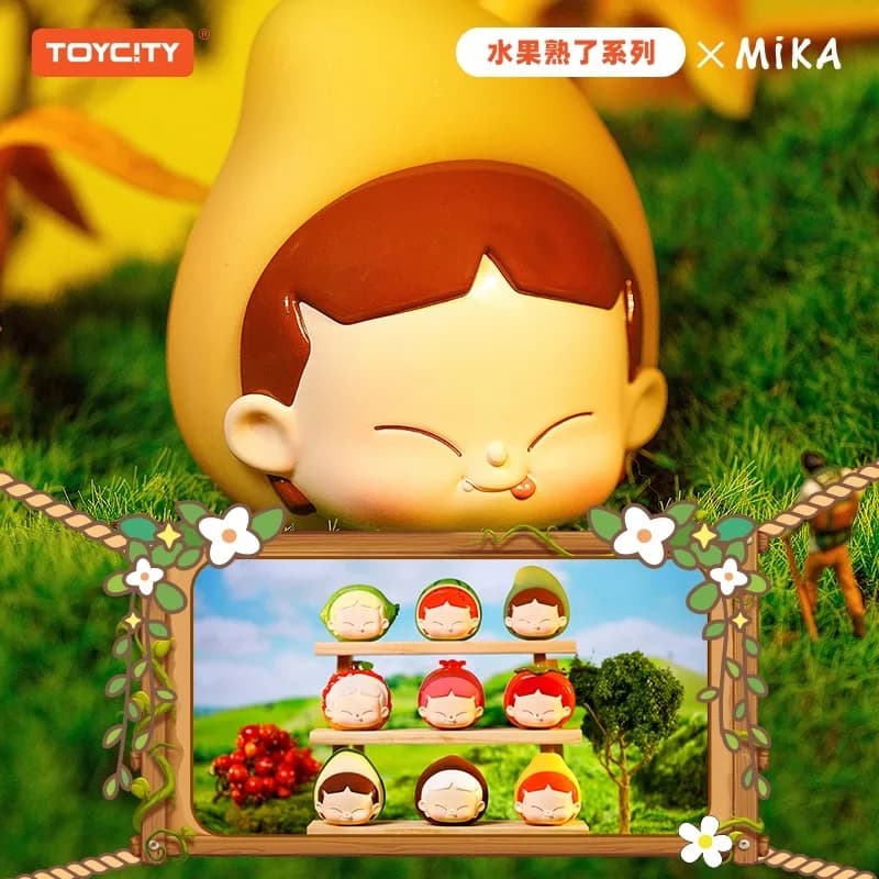MIKA "Fruit Is Ripe" Serie Scatola Cieca Toycity Originale PVC Action Figure Collezione Giocattoli Decorazione Scatola Mistero Casuale Regalo per Bambini