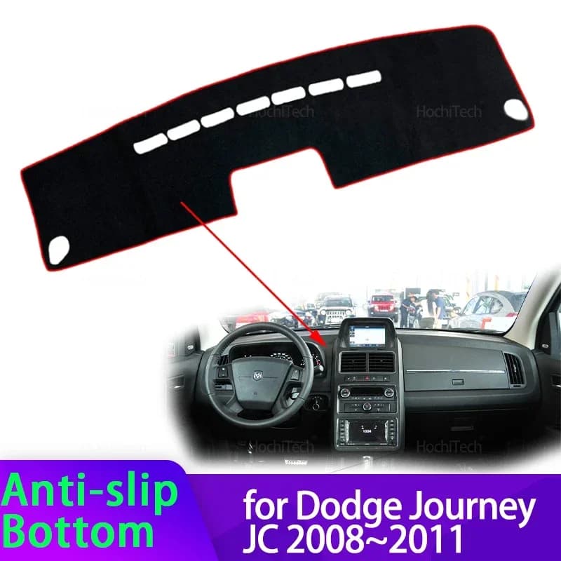 For Dodge Journey JC 2008 2009 2010 2011 Pre-facelift Car dashboard cover Avoid the light Pad Dashboard Zerbino Caso Tappeti