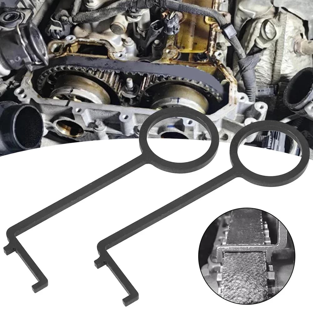 Strumento di controllo della cinghia dentata del motore dell'auto da 2 pezzi 1643190080 Per Toyota per Opel 1.0 e 1.2 Motore G-0109-6 Strumento di riparazione auto