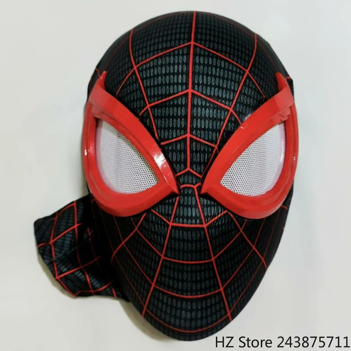Mar-vel Spider-Man PS5 Ultimate Miles Morales Gioco 1:1 Halloween Cosplay Maschera Spider Man PS5 maschera COS Casco Replica Regalo di Natale