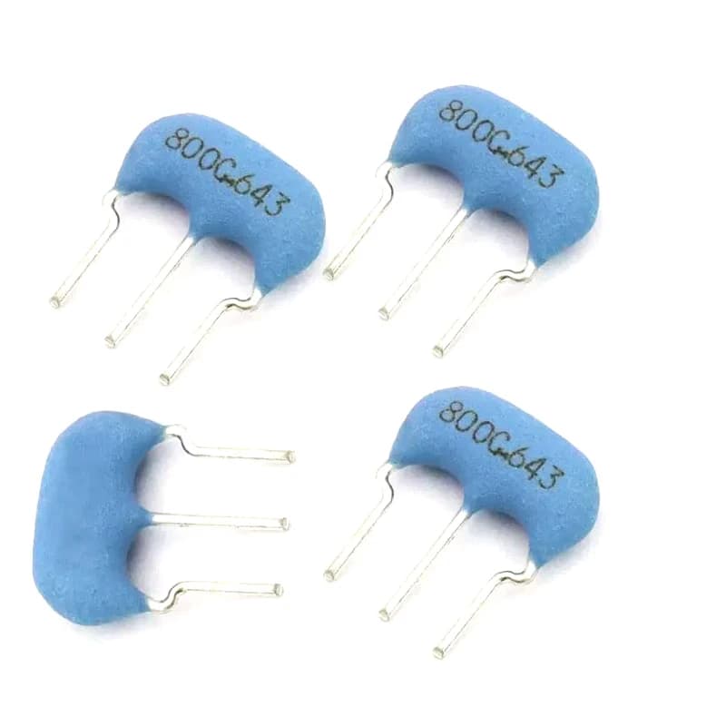 10pcs CSTLS8M00G53-B0 8MHz Murata In-line Ceramic Crystal Oscillator DIP-3
