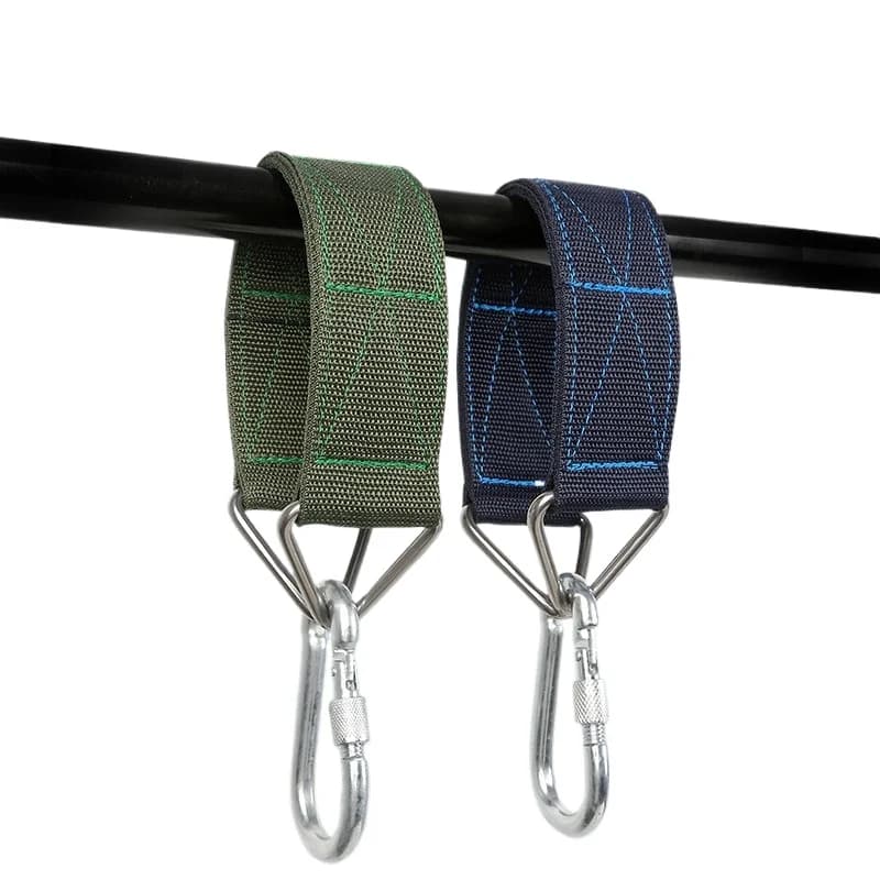 Multi-functional Single Bar Hanging Training Sandbag Suspension Swing Hammock Ring Pull-up Hooks Flat Webbing