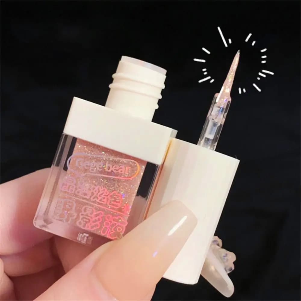 Strumento per il Trucco Silkworm: Illuminante, Glitter Cosmetico, Glitter per Occhi, Ombretto Diamantato, Ombretto Liquido, Gel Shimmer per Viso