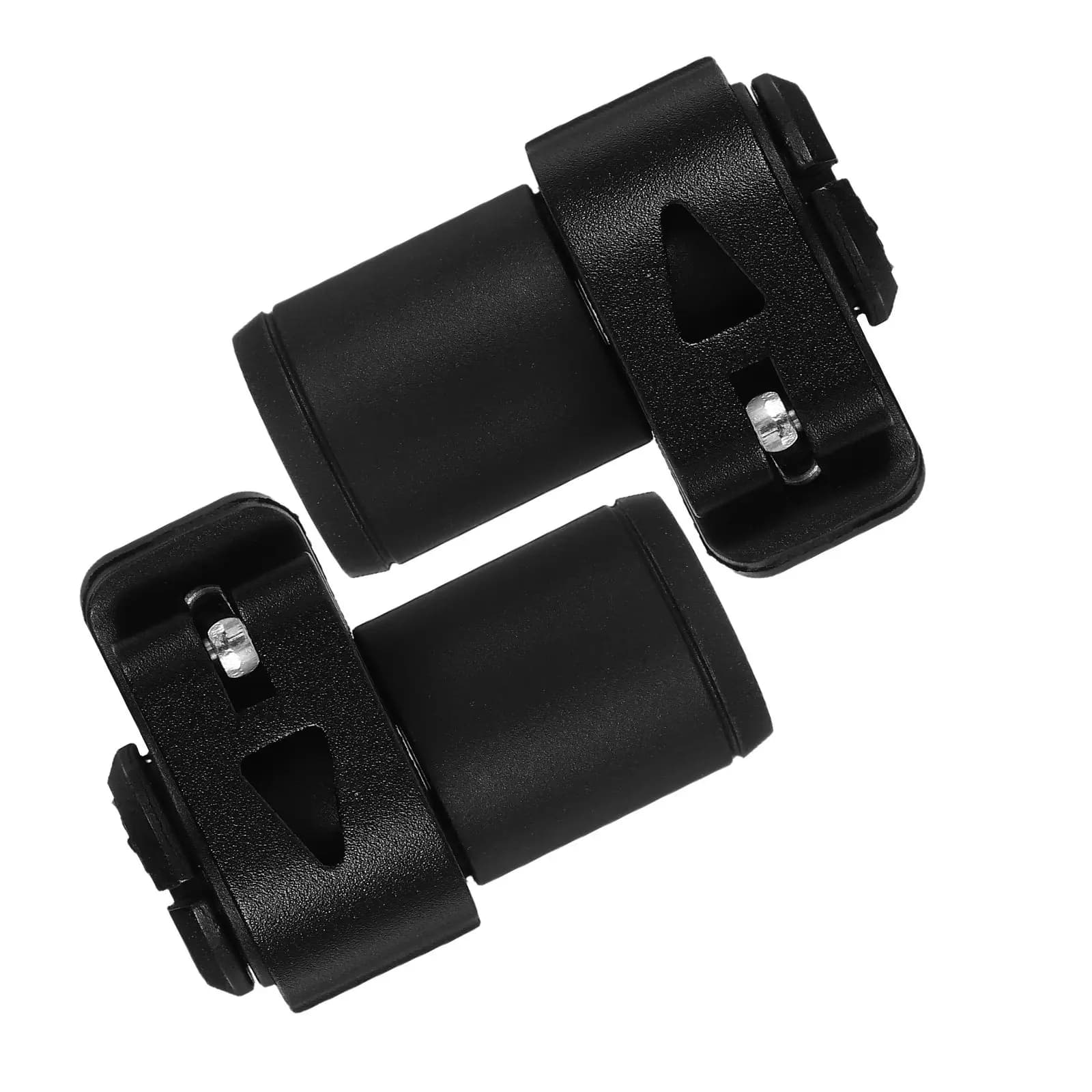 2Pcs Trekking Pole External Lock Universal Compatibility Lightweight Aluminum Alloy Quick Adjustment Anti-Slip Walking Stick
