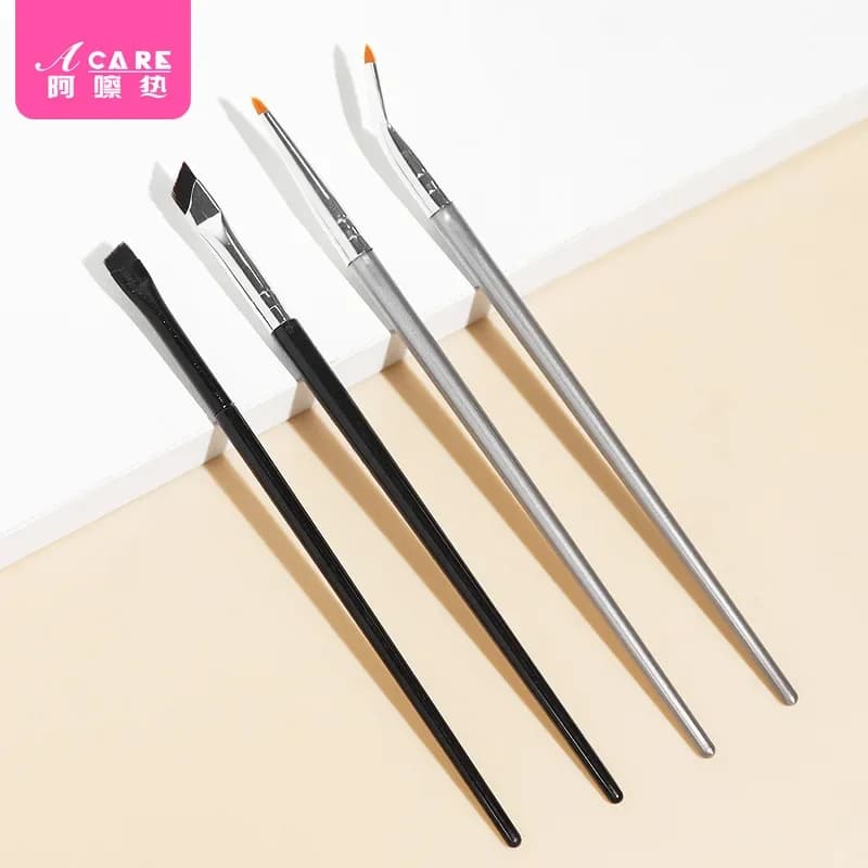 Pennello per eyeliner B1 P49 - Pennello per trucco facile da usare Contorno Eyeliner Palpebra da donna Pennello per dettagli Pennello per eyeliner