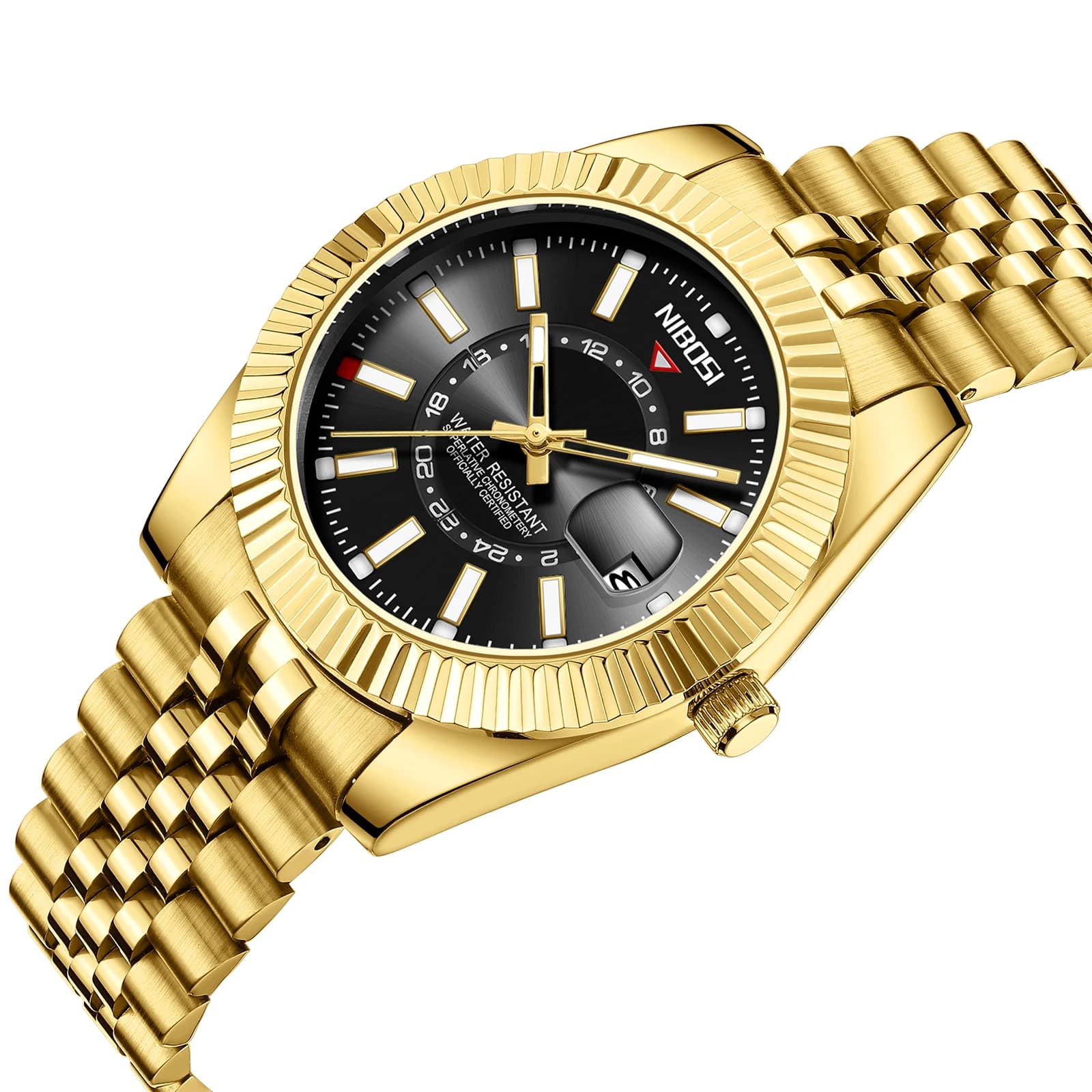 NIBOSI Quartz Watch Top Brand Luxury Fashion Men's Underwater Watch 30ATM Waterproof Date Watch Men's Relogio Masculine