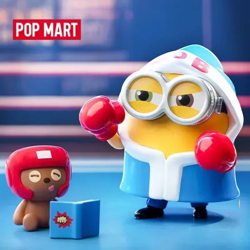 POP MART Minions Storie della buonanotte di Bob e Tim Series Blind Box Mystery Box Guess Bag Toys Doll Cute Anime Figure Desktop