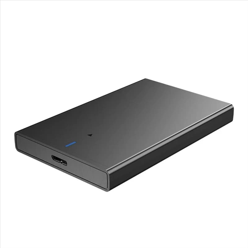 【EXCLUSIVO!】 Custodia per HDD USB 3.0 Custodia per disco rigido SATA da 2,5" per disco SSD HDD Box Custodia USB-C 3.1 Gen 2 Custodia esterna HD