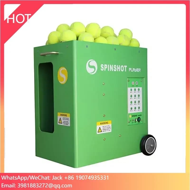Macchina da tiro da tennis portatile per palline da tennis con macchina per palline da tennis con controllo app mobile