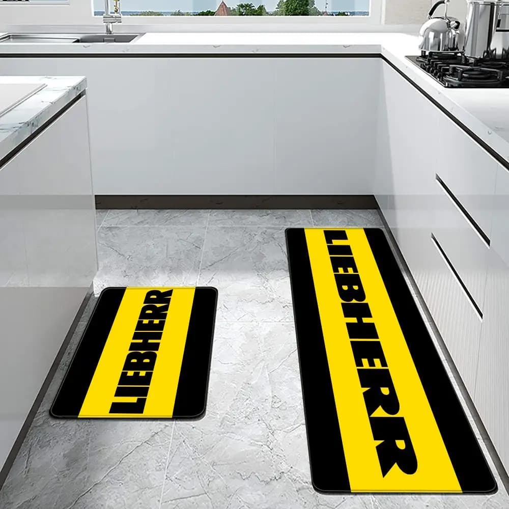 L-liebherr Mat Input Zerbino Bathroom Mats Non-slip Mats Carpets Home entrance Custom kitchen Mat Cute carpet
