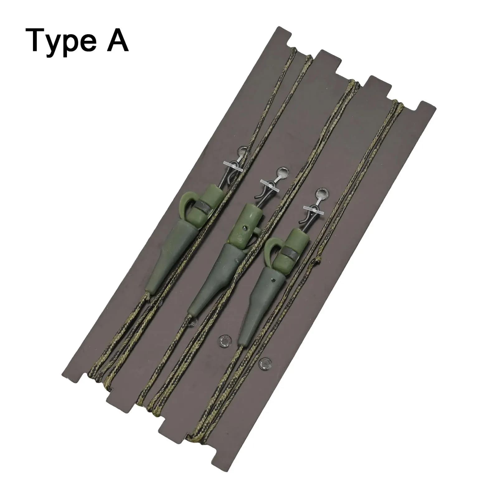 Fishing Tackle Carp Leaders Carp Fishing Fishing Weedy And Snaggy Venues Tackle Box Addition 3pcs Set Plastic And Metal