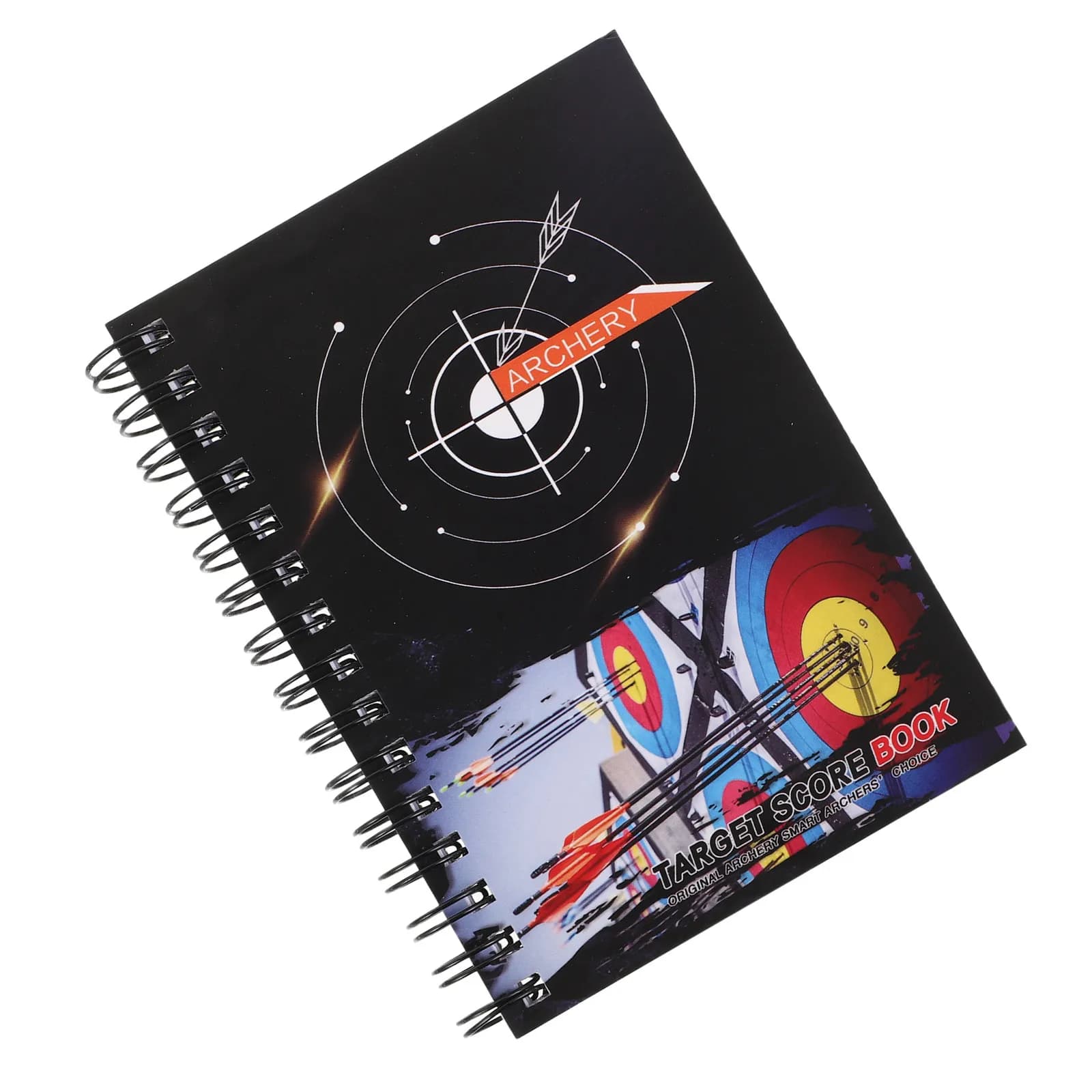 Archery Score Book Spiral Bound Compact Portable Target Practice Journal Archery Scorecard Book Competition Tournament