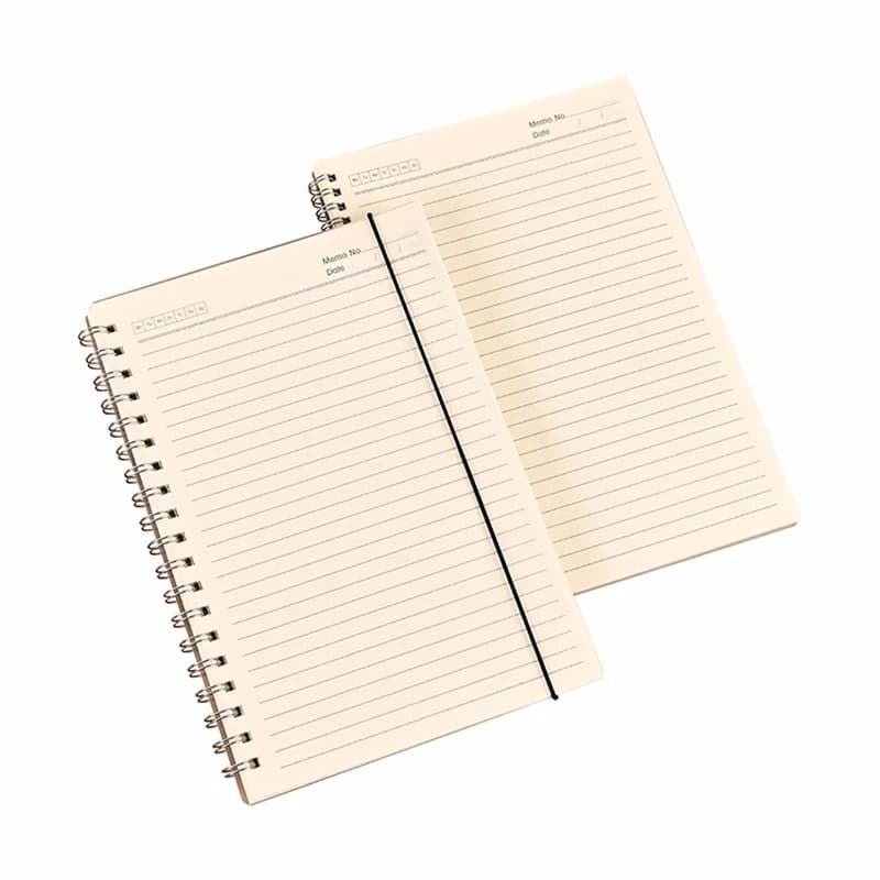Quaderno a spirale A4 da 80 fogli, 160 pagine per studenti universitari, pianificatore di appunti e materiale scolastico per libri di errore