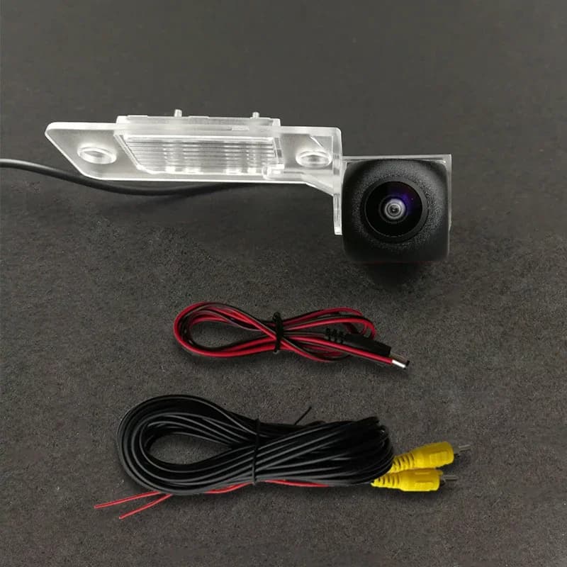 HD Wireless Car CCD Telecamera posteriore Fisheye 8 12 led Visione notturna dinamica Impermeabile per VW Tiguan Touareg POLO Berlina Santana Passat
