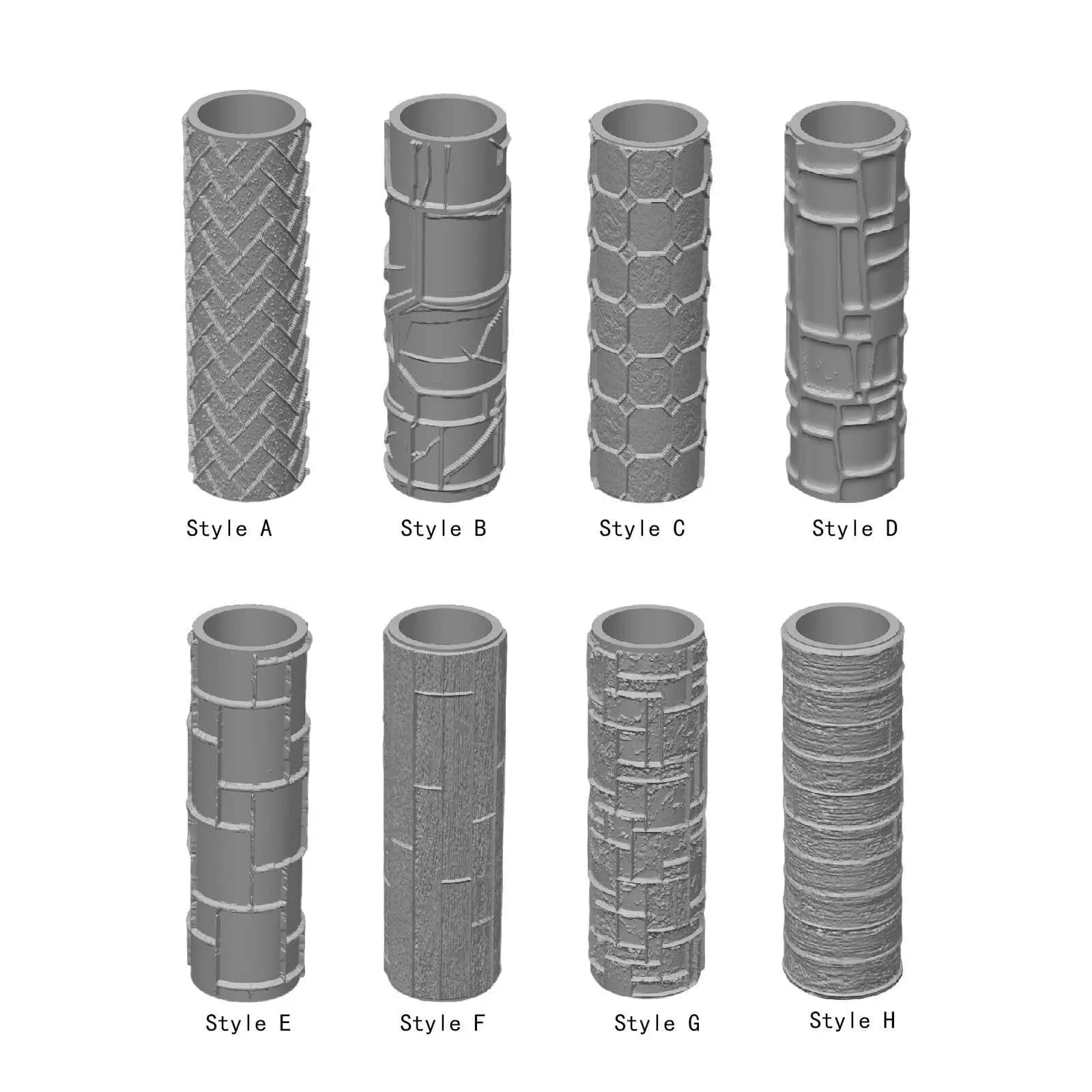 Manual roller for high performance soil textures for foam and clay, crafts for modeling, artisan gift for hobbyist accessories