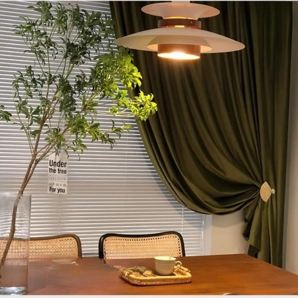 Vintage American Style Green Velvet Blackout Curtains Blocking Light Solid Color New Tooth for Luxury Living Room Window