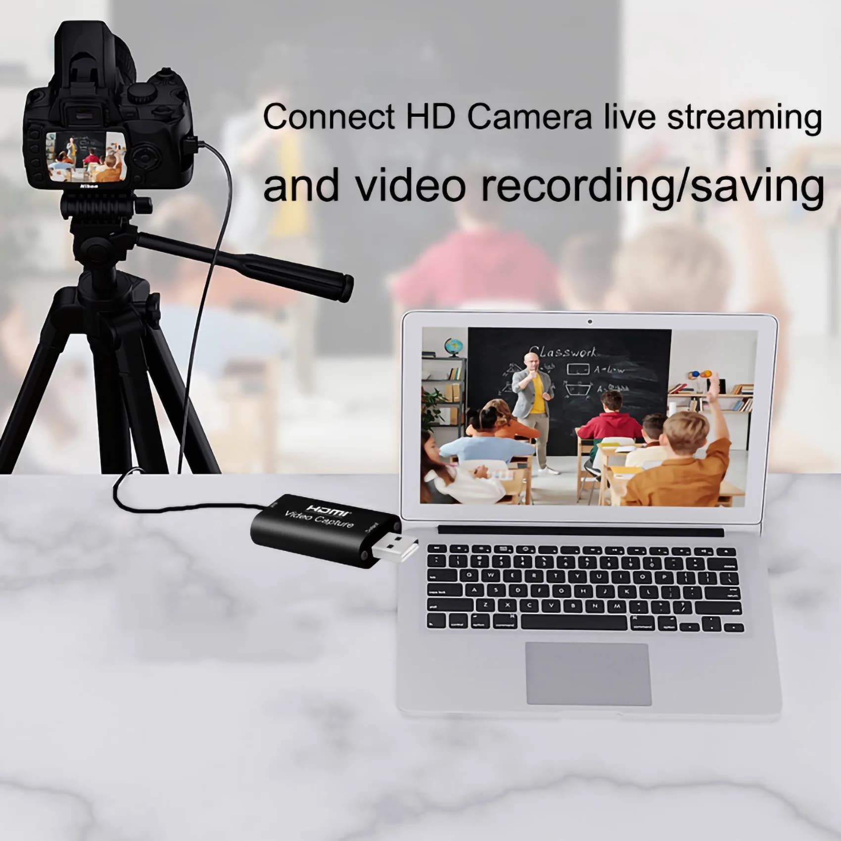 a86g new Audio Video Capture Cards to USB 2.0 1080P 4K Record Via DSLR Camcorder Action Cam for High Definition Acquisition
