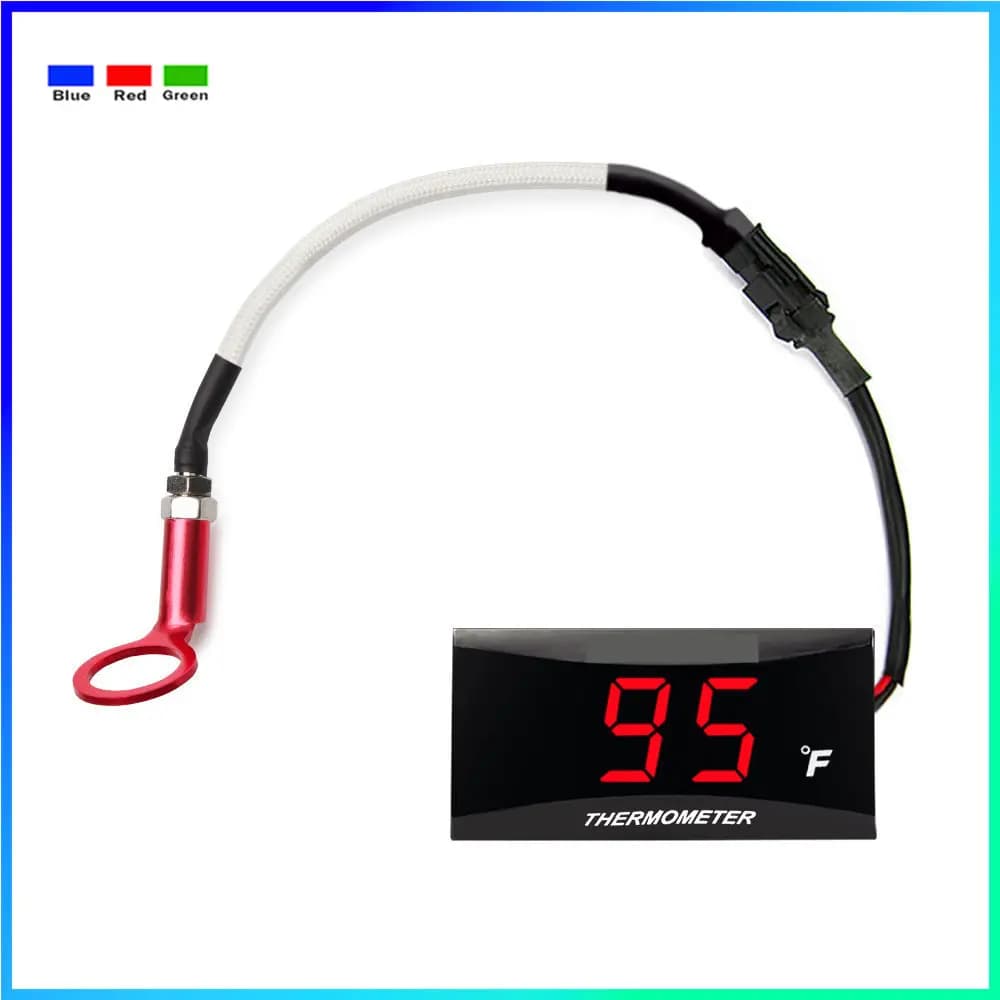 Koso Fahrenheit Tested Thermometer Temperature Meter for nmax125 XMAX250 300 Universal Pressure Gauge