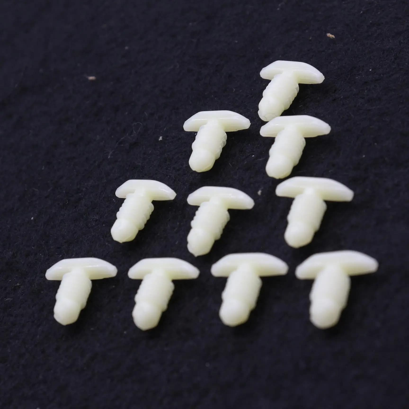 10 pz Cappuccio Guarnizione Guarnizioni Push Pin Fermo Pinze Per Cadillac Brougham Fleetwood Chevrolet G10 G20 G30-20200750 Nylon