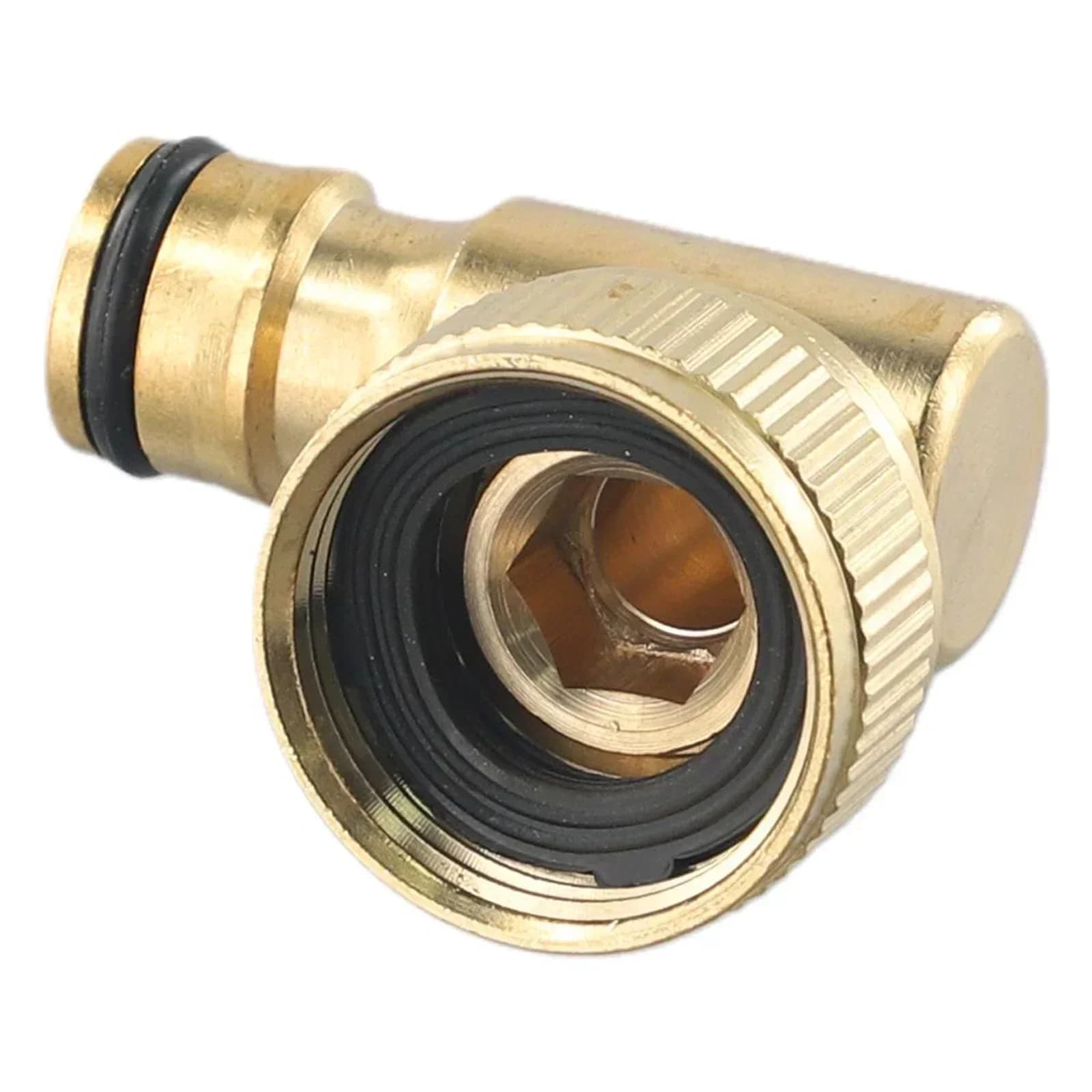 Tubo flessibile Girevole Gomito Connettore rapido Connettore capezzolo da 90 gradi Tubo da giardino Rubinetto Convertitore per Hoselock Spina 3/4 pollici Femmina