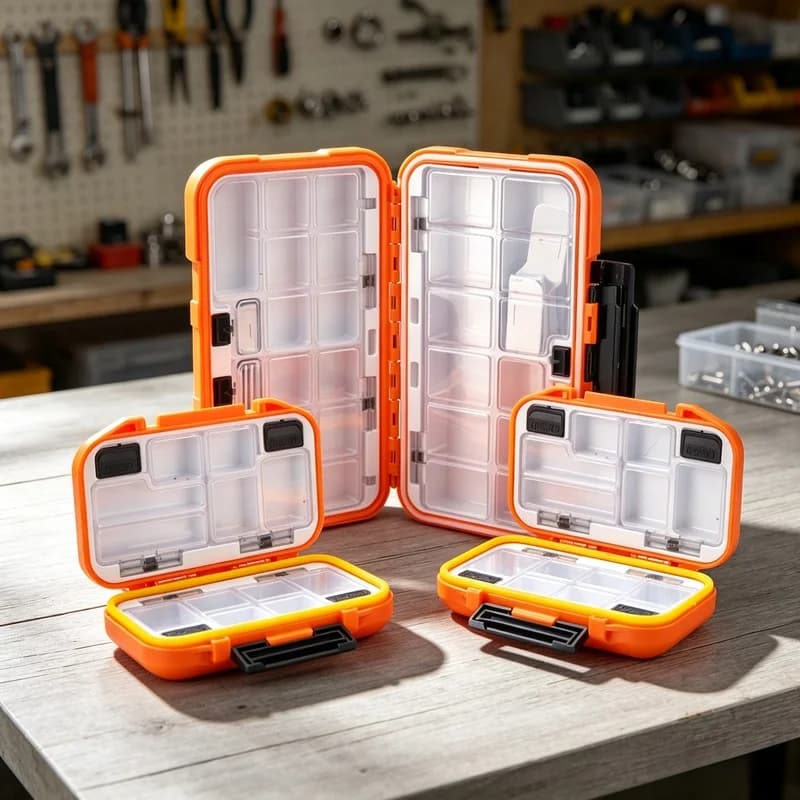 Waterproof Fishing Tackle Box Storage Case for Fish Hook Lure Fake Bait Carp Fishing Accessories Tool Organizer