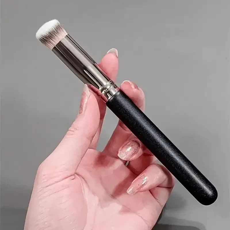 Pennello kabuki avanzato, pennello per correttore 270, pennello in fibra sintetica densa, trucco perfetto, ideale per miscelare creme e liquidi