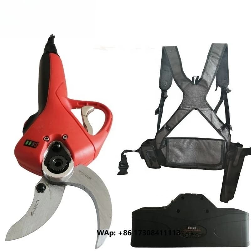 40mm Cutting Diameter Electric Pruner ,electric Pruning Shear for Vineyard,kiwi,orchard Tree