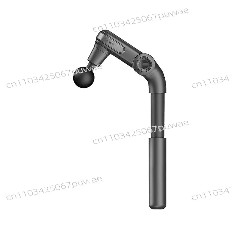 Retractable fascia gun Foldable massage fascia gun Extended handle