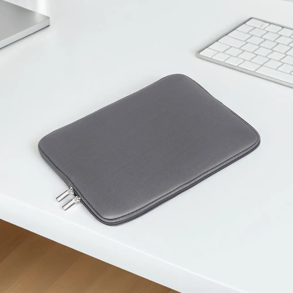 2 Pezzi Custodia Protettiva per Laptop Antiurto da 13 Pollici, Borsa da Trasporto Portatile Sottile Imbottita per Computer