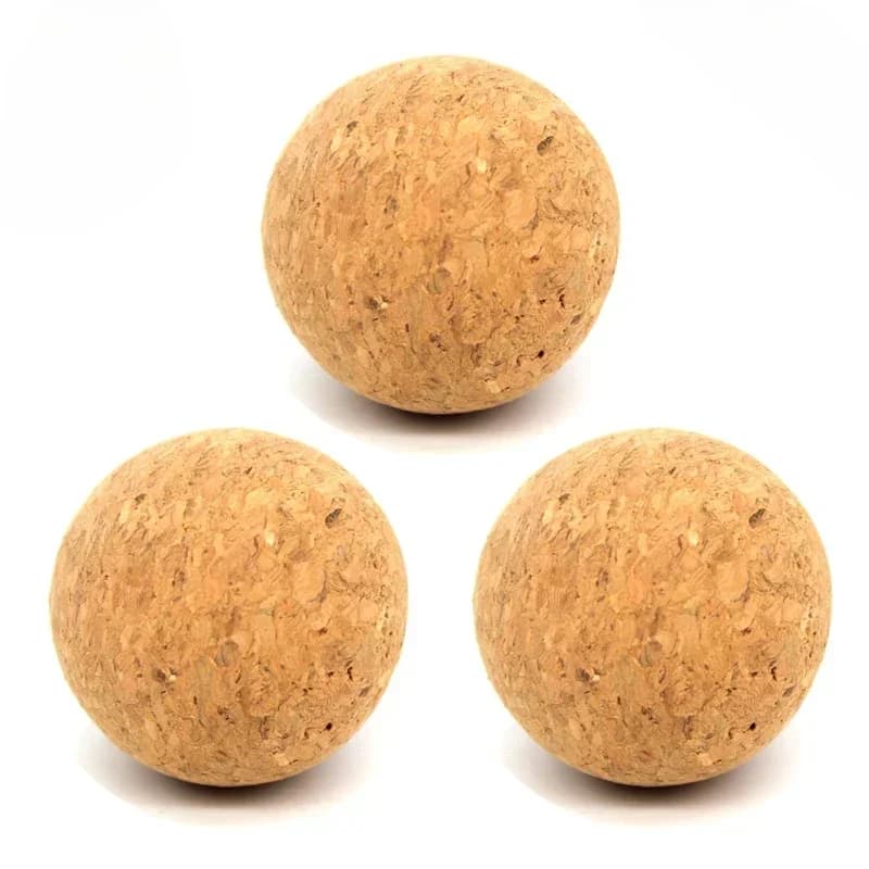 1 pz/2 pz/3 pz 36mm Sughero Legno Massello biliardino Pallone da calcio Calcio Bambino Piede Tavolo Calcio Desktop Tavolo Accessori da calcio