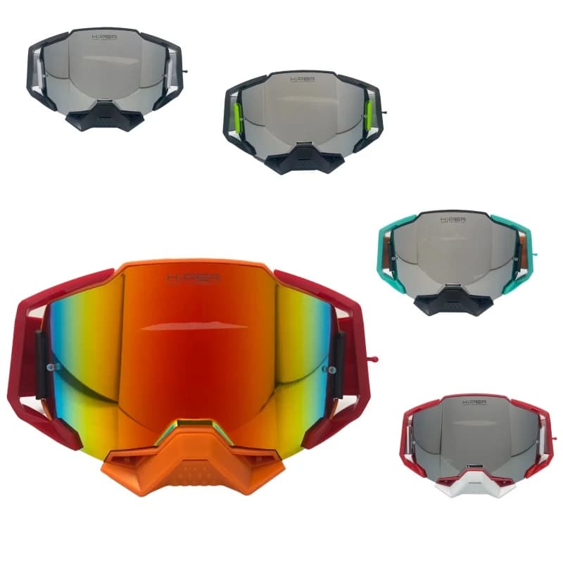 Versatile Outdoor Protective Goggles Anti-Fog Windshield Glasses for Dirt Bike, E-Bike, Mountain Bike and Winter Ski Sports