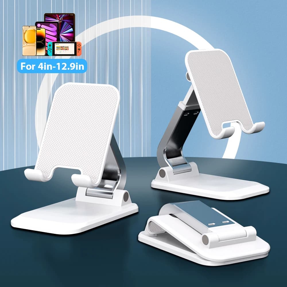 Universal Support for Foldable Metal Phone Q7 for iPad Xiaomi Samsung iPhone Smartphone Support Tablet Support