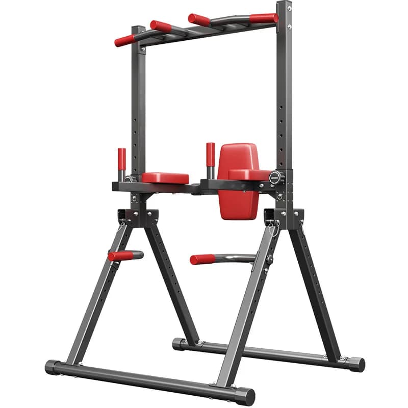 Folding horizontal bar multi-function indoor household court type steel pipe telescopic pull-up device