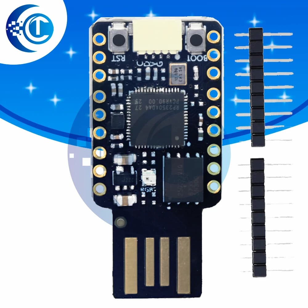 BS Brand MINI USB RP2350 Development Board, Dual Core 4MB Flash, Raspberry Pi Compatible, JST1.0 4PIN